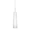 Besa Lighting Camino Cord Pendant, Opal Matte, Satin Nickel Finish, 1x50W Candelabra 1BT-567407-SN - alternate 1